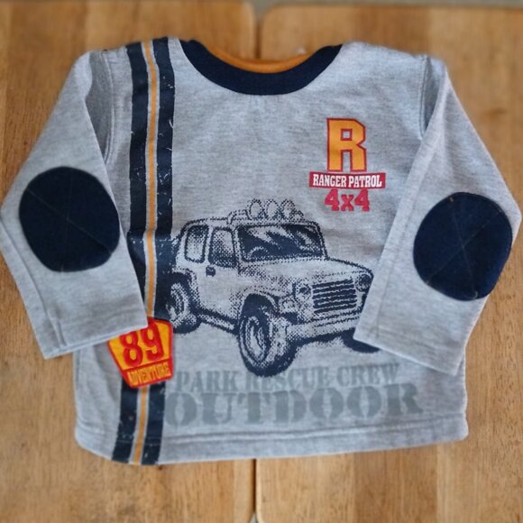 KID CONNECTION multi color sweatshirt sz 3T boys - Picture 1 of 1